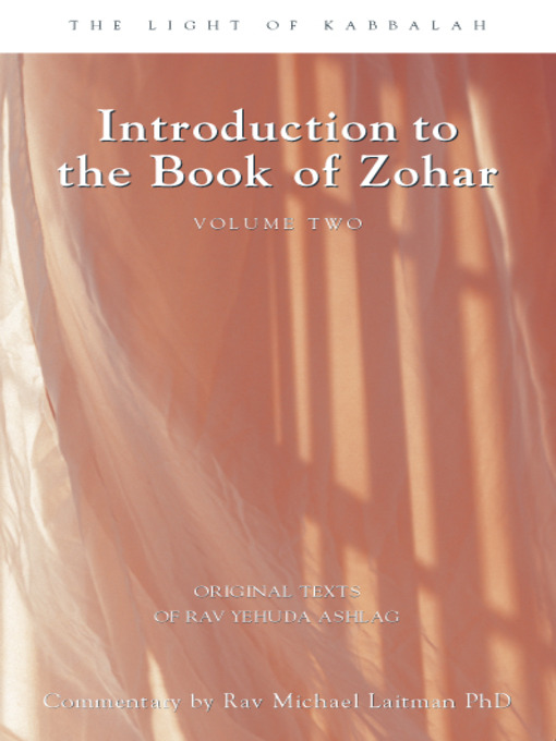 Cover image for Introduction Book Of Zohar, Volume 2